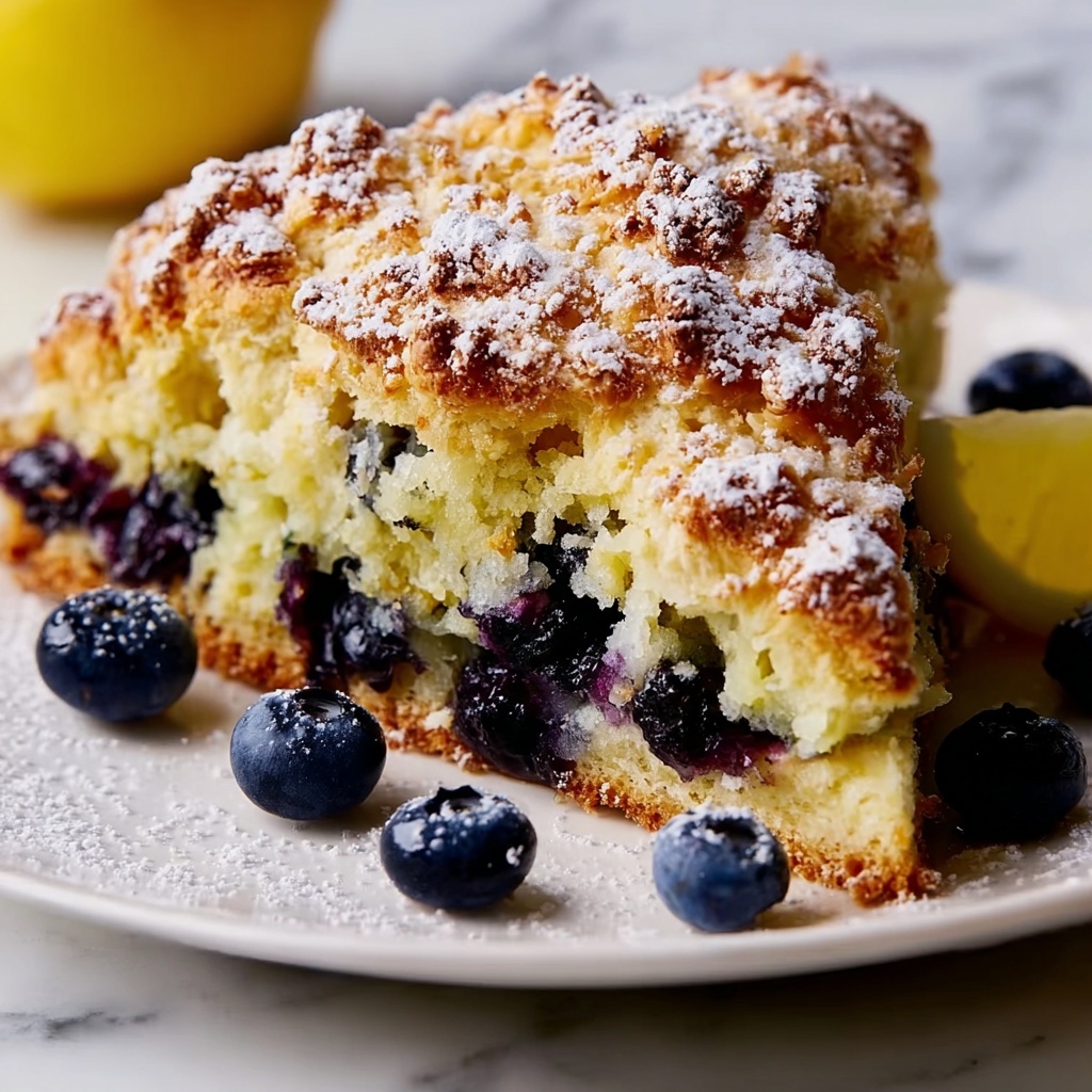 Lemon Blueberry Scones Recipe - Recipe Image