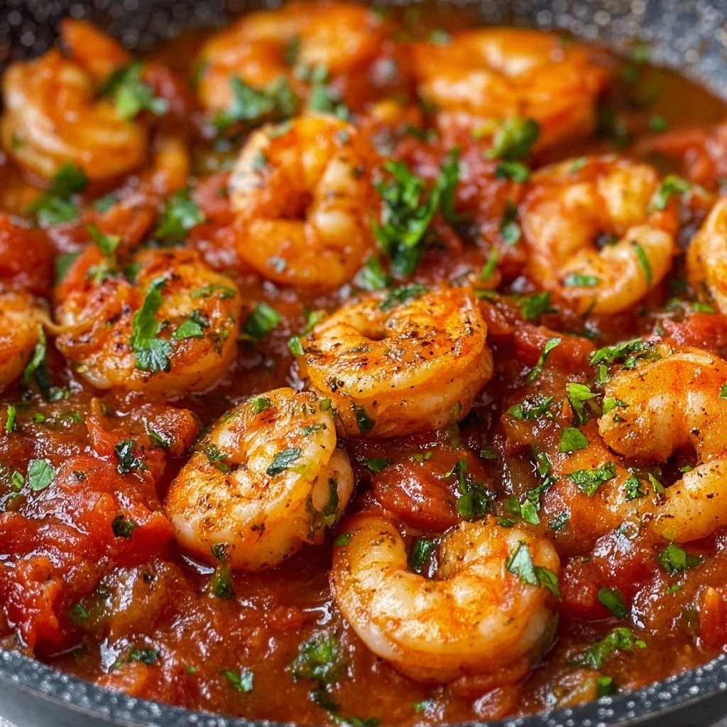 Garlic Shrimp in Tomato Sauce Recipe - Recipe Image