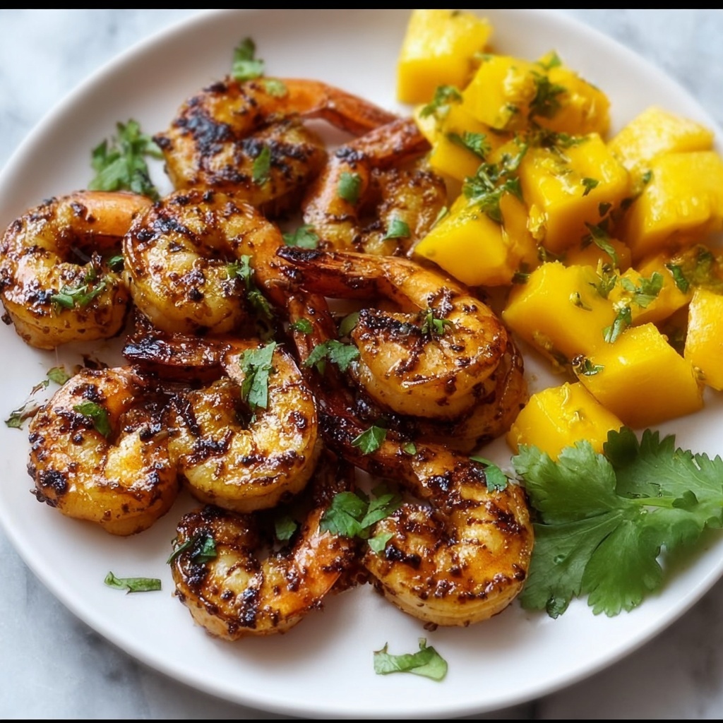 Mango Jalapeño BBQ Shrimp Recipe - Recipe Image
