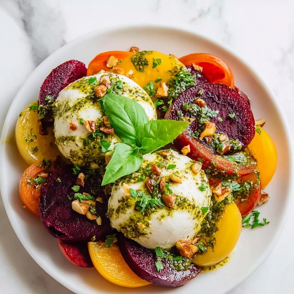 Easy Roasted Beet and Burrata Salad Recipe - Recipe Image