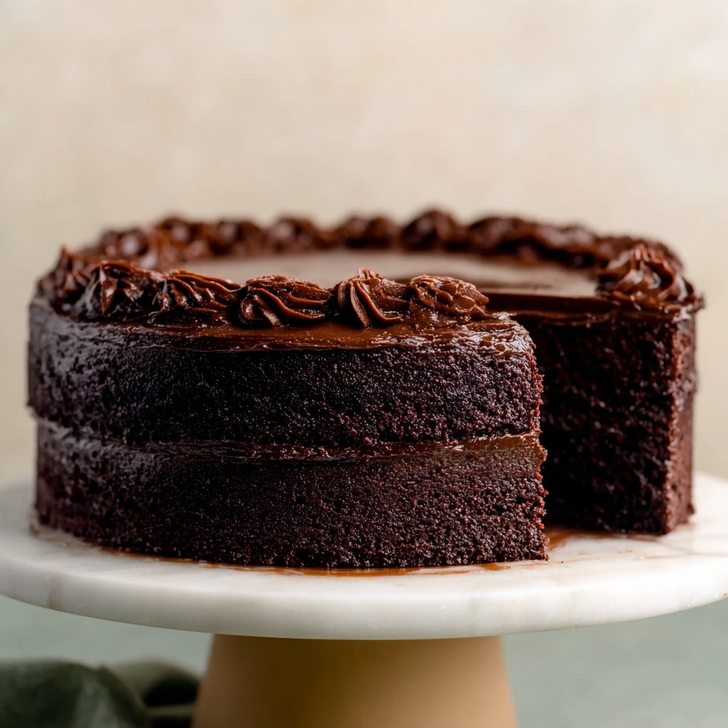 The Ultimate Chocolate Zucchini Cake for Pure Dessert Bliss Recipe - Recipe Image