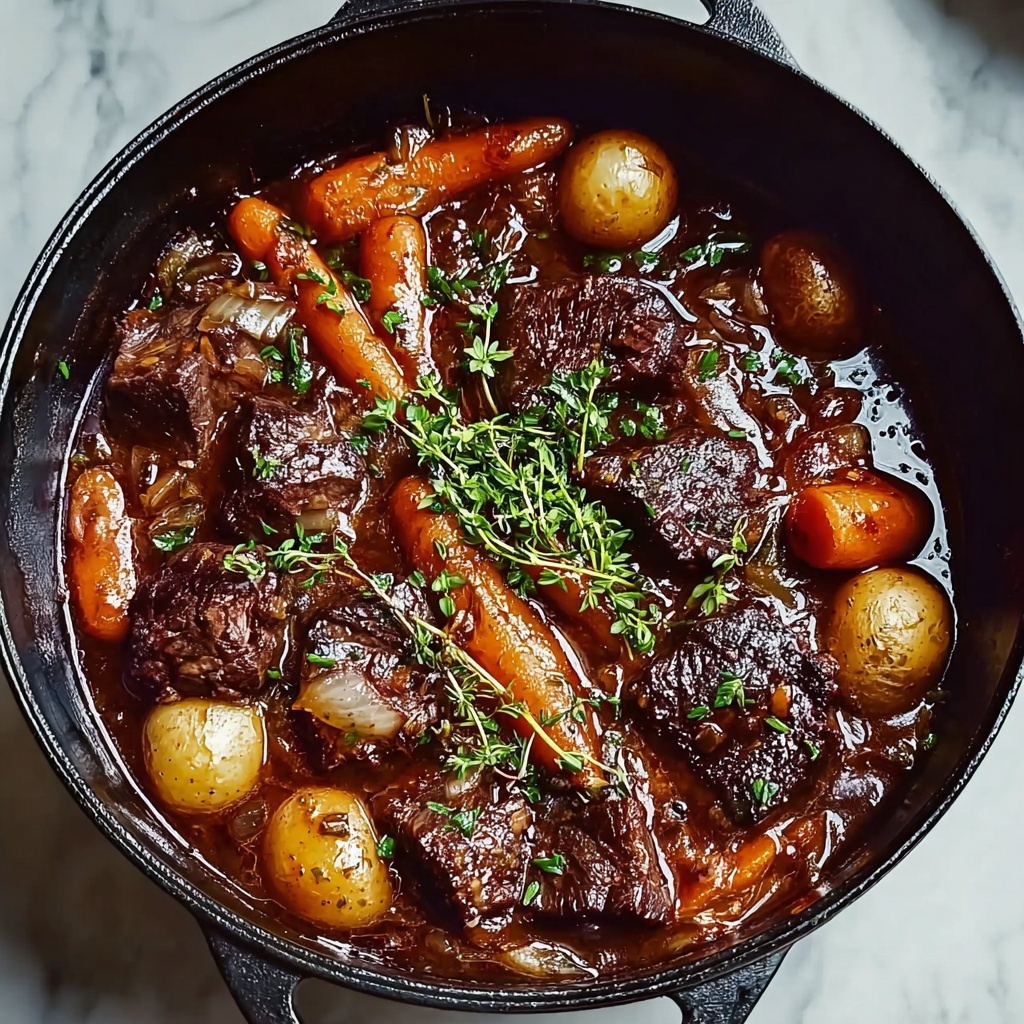 French Beef Bourguignon Recipe - Recipe Image