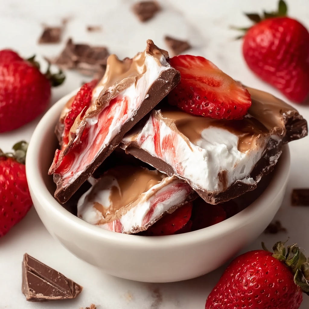 Chocolate Strawberry Yogurt Clusters Recipe - Recipe Image