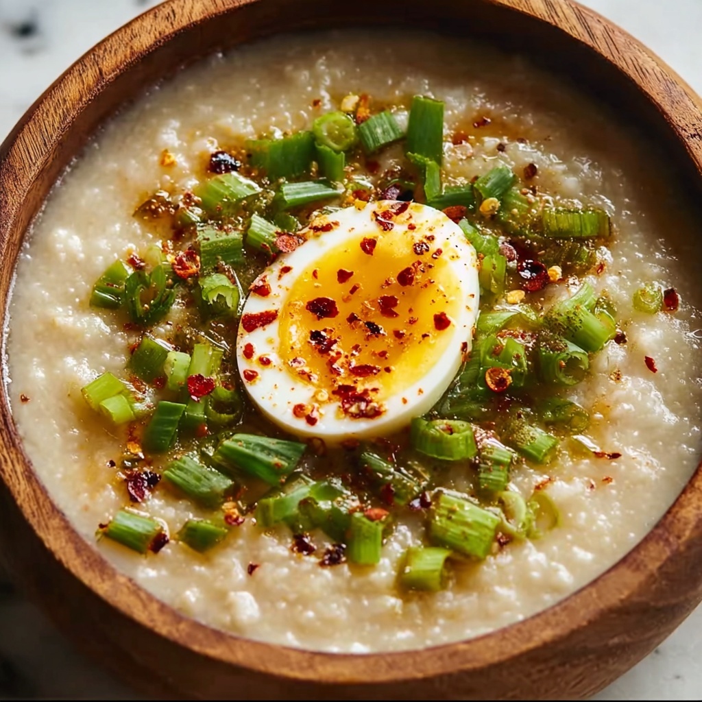 Congee with Miso Sauce Recipe - Recipe Image