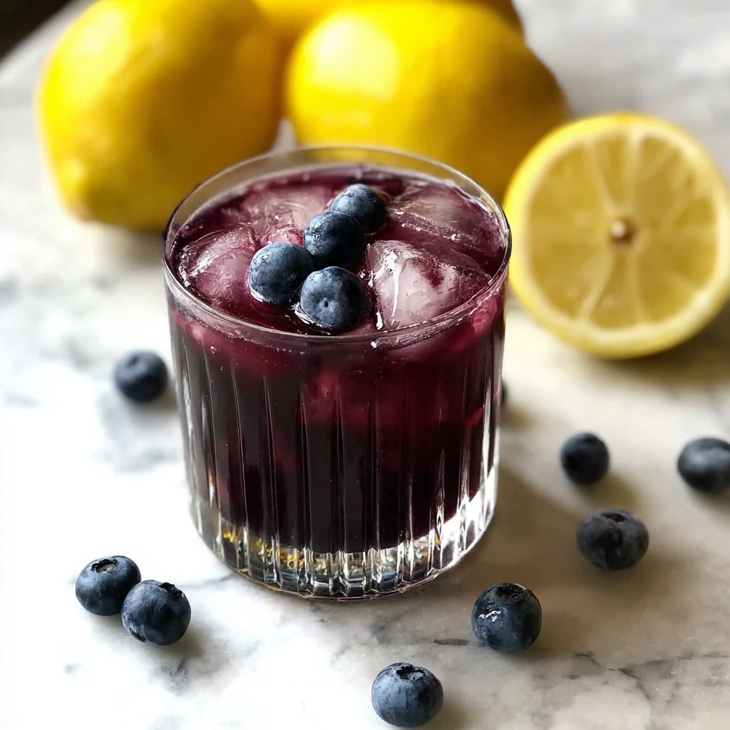 Antioxidant Blueberry-Lemon Green Tea Recipe - Recipe Image