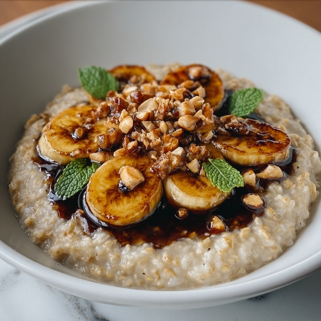 Caramelized Banana Porridge Recipe - Recipe Image