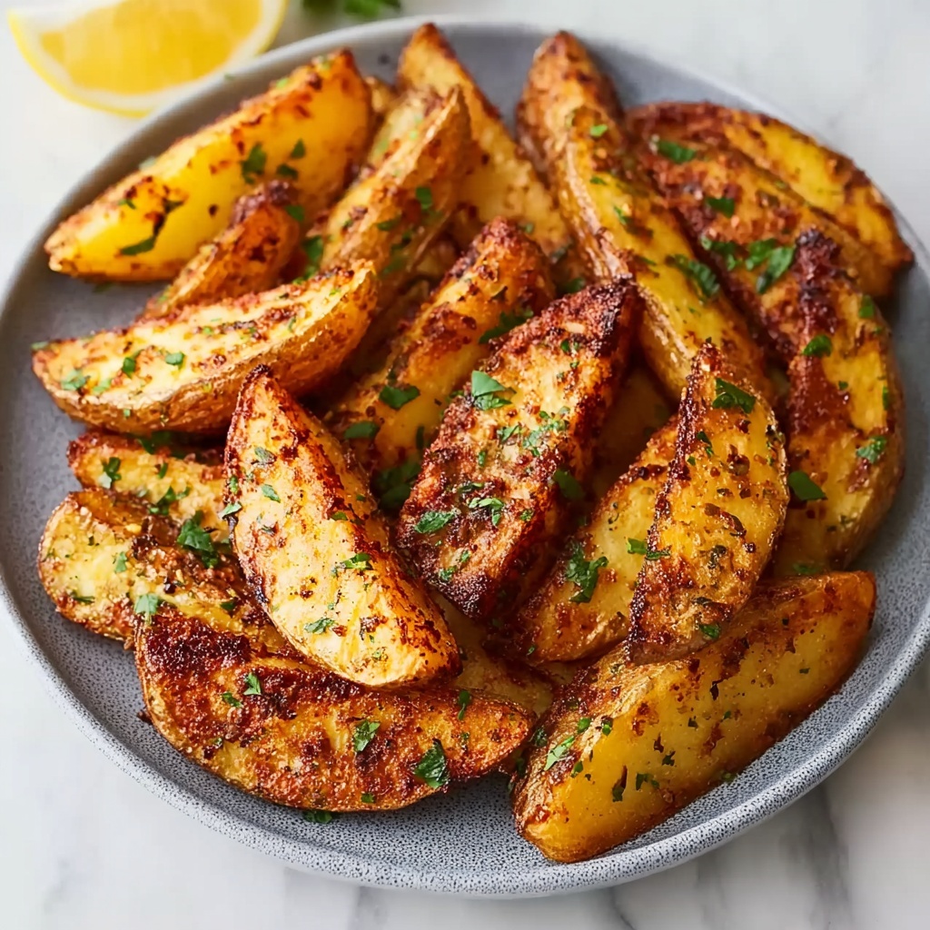 Grilled Lemon Herb Potatoes Recipe - Recipe Image