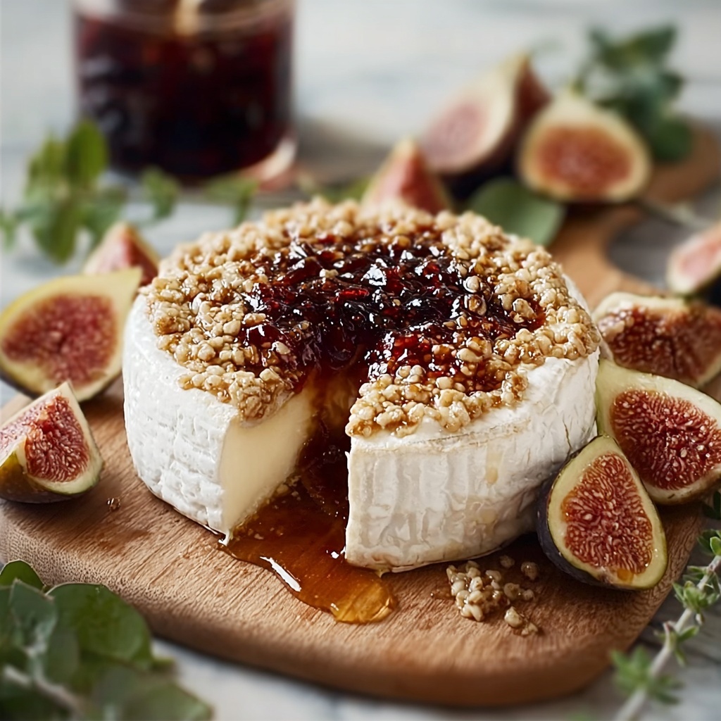 Boursin Cheese with Fig Jam and Pistachios: A Simple Yet Elegant Appetizer Recipe - Recipe Image