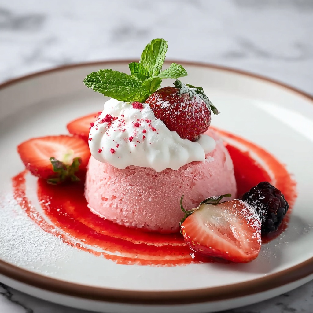 Strawberry Jello Fluff Recipe - Recipe Image