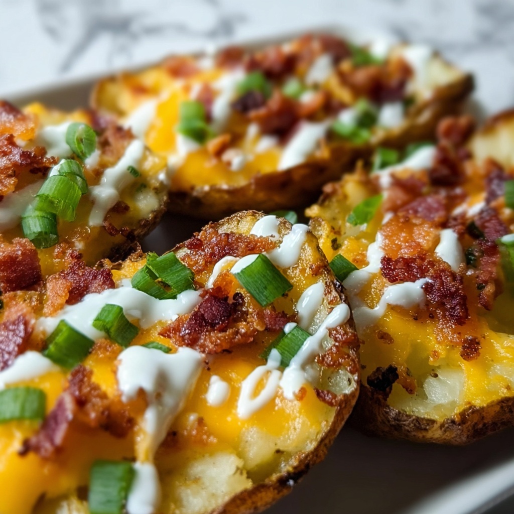 Loaded Hashbrowns with Cheddar, Bacon, and Green Onions Recipe - Recipe Image