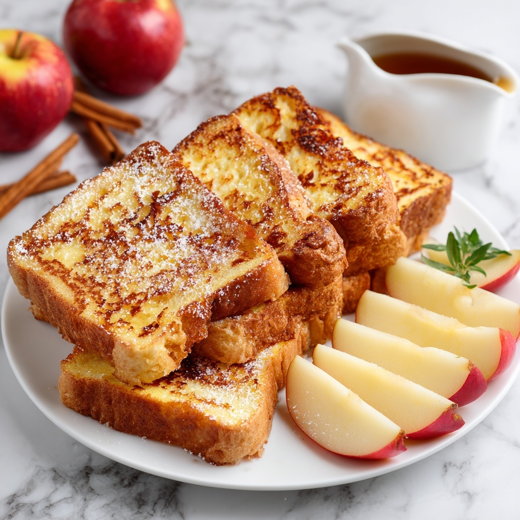 Cinnamon Apple French Toast Recipe - Recipe Image