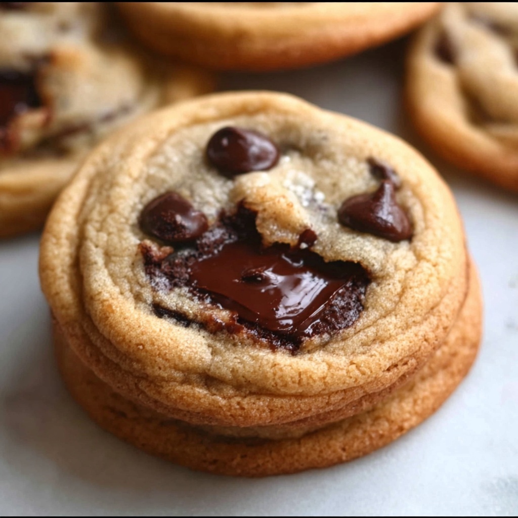 Nutella-Stuffed Chocolate Chip Cookies Recipe - Recipe Image