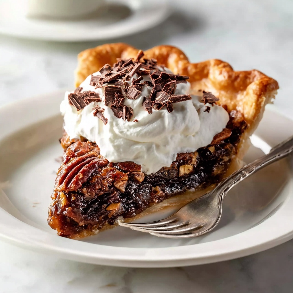 Dark Chocolate Pecan Pie Recipe - Recipe Image