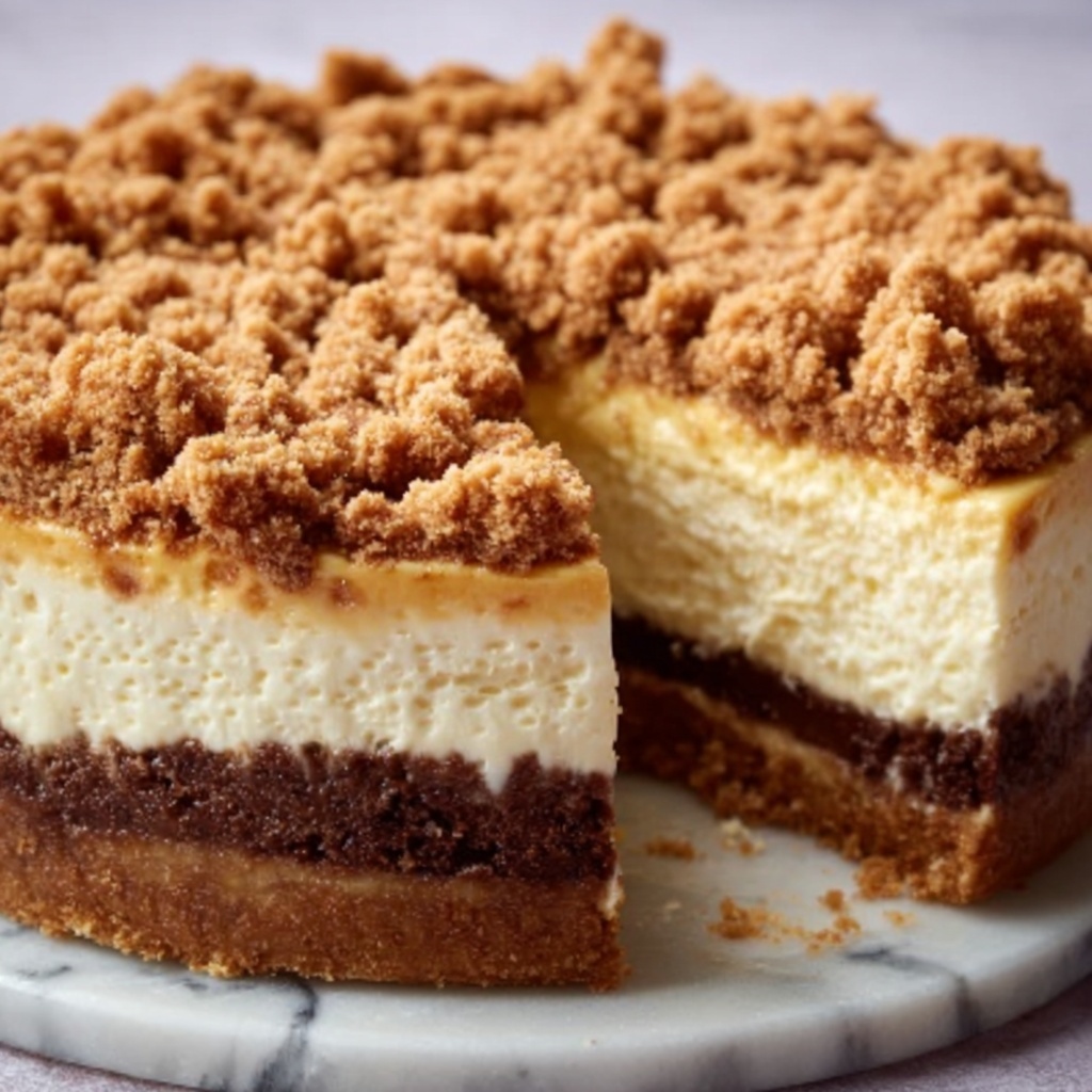 Pumpkin Streusel Cheesecake Recipe - Recipe Image