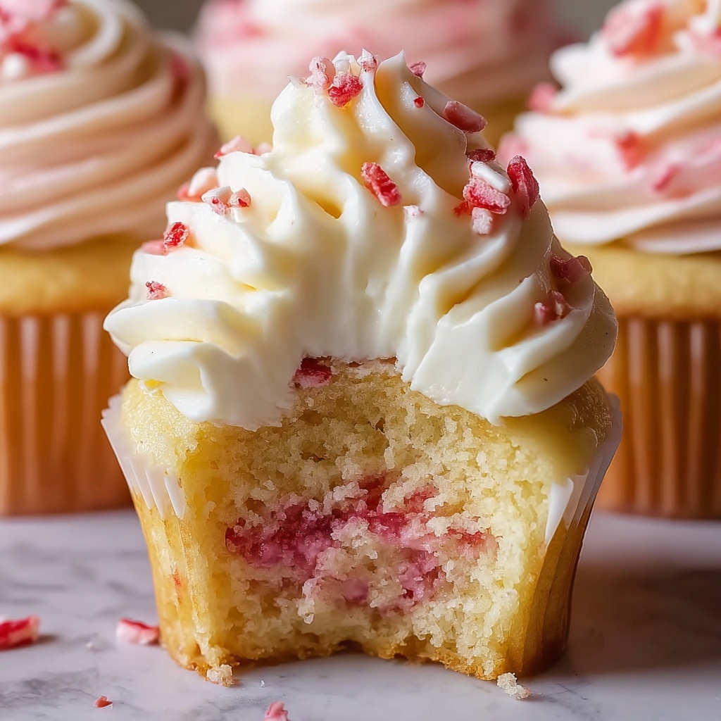 White Chocolate Strawberry Cupcakes Recipe - Recipe Image