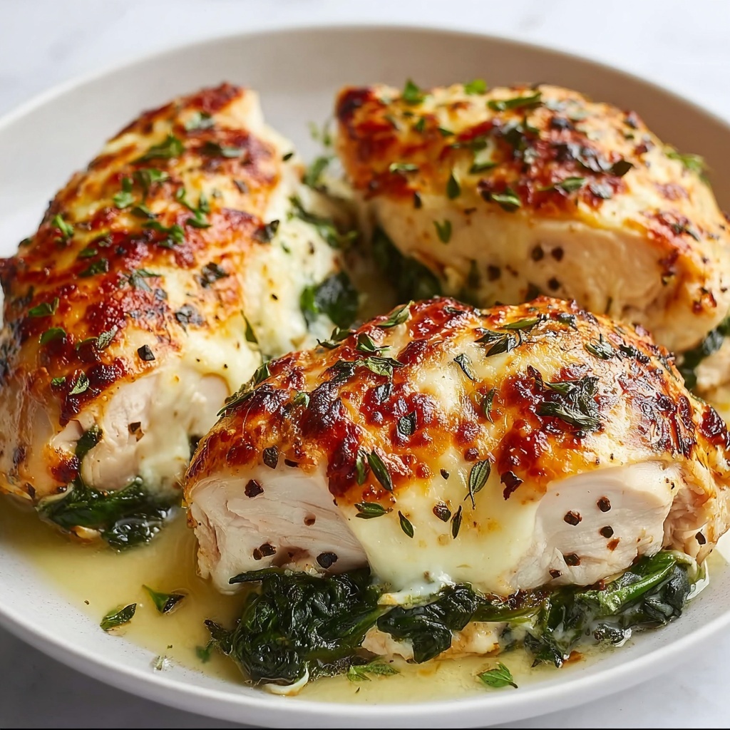 Chicken and Spinach Cream Cheese Casserole Recipe - Recipe Image