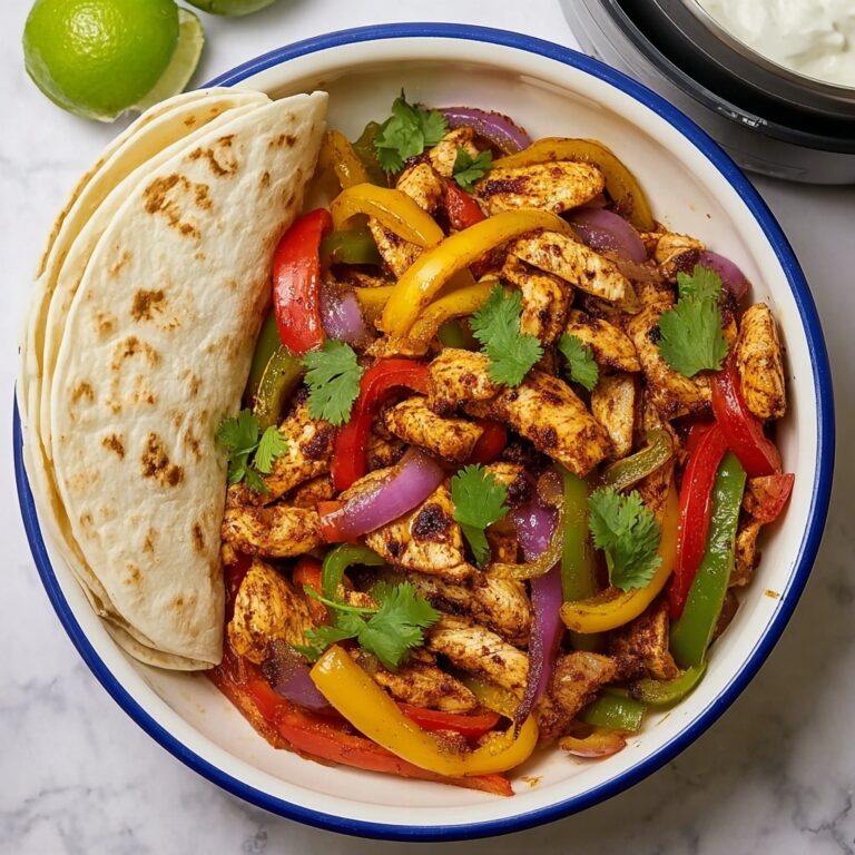 Air Fryer Chicken Fajitas Recipe