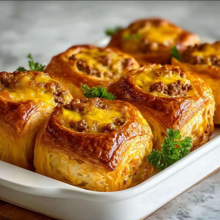 Delicious Breakfast Sausage Crescent Rolls Recipe