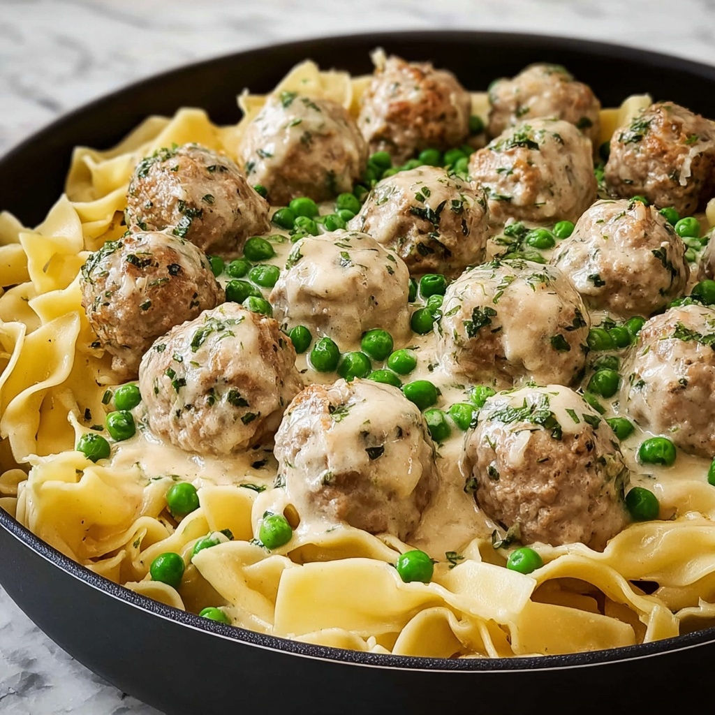 Meatball Stroganoff Recipe - Recipe Image