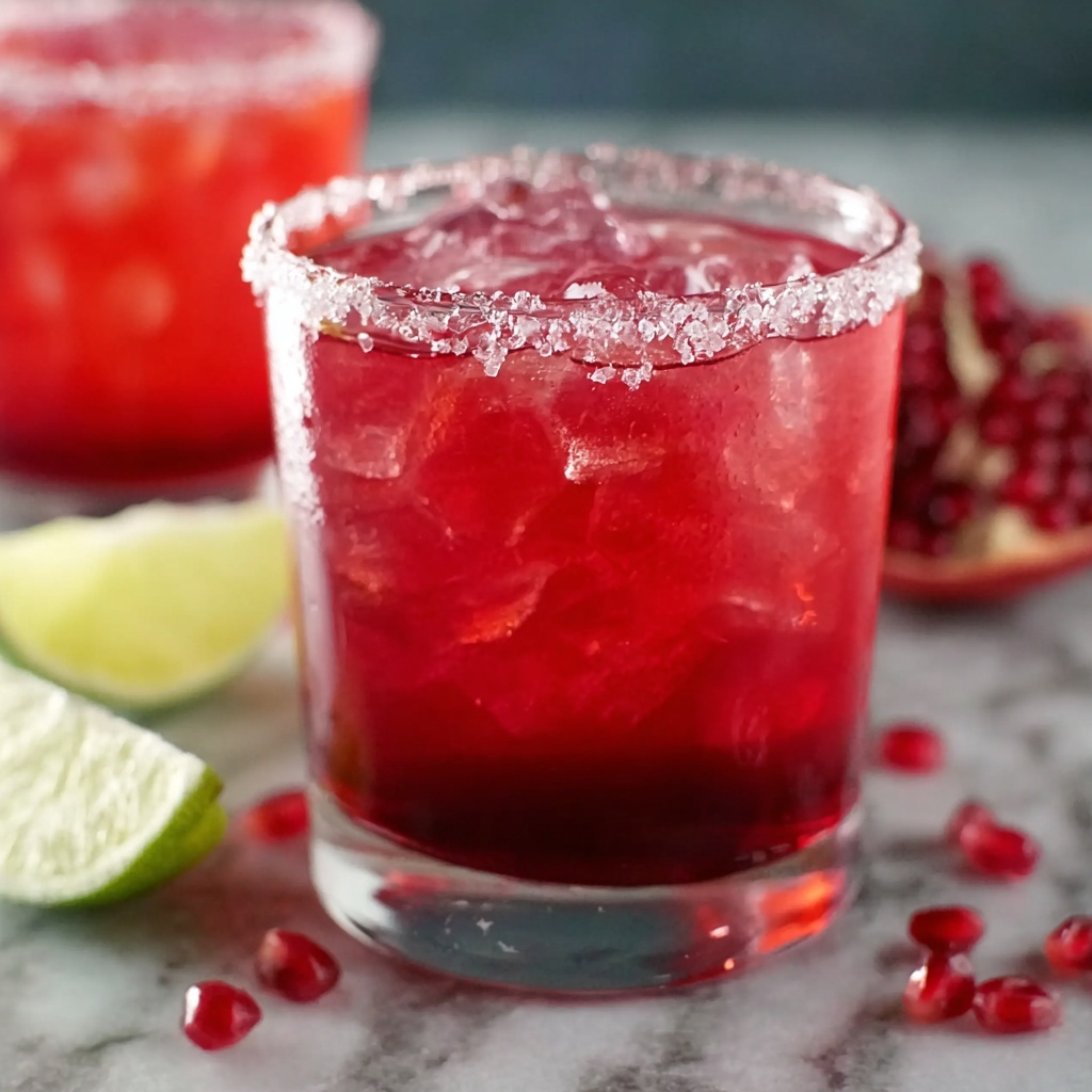 Pomegranate Margarita Recipe: The Best Refreshing Cocktail You’ll Ever Try Recipe - Recipe Image