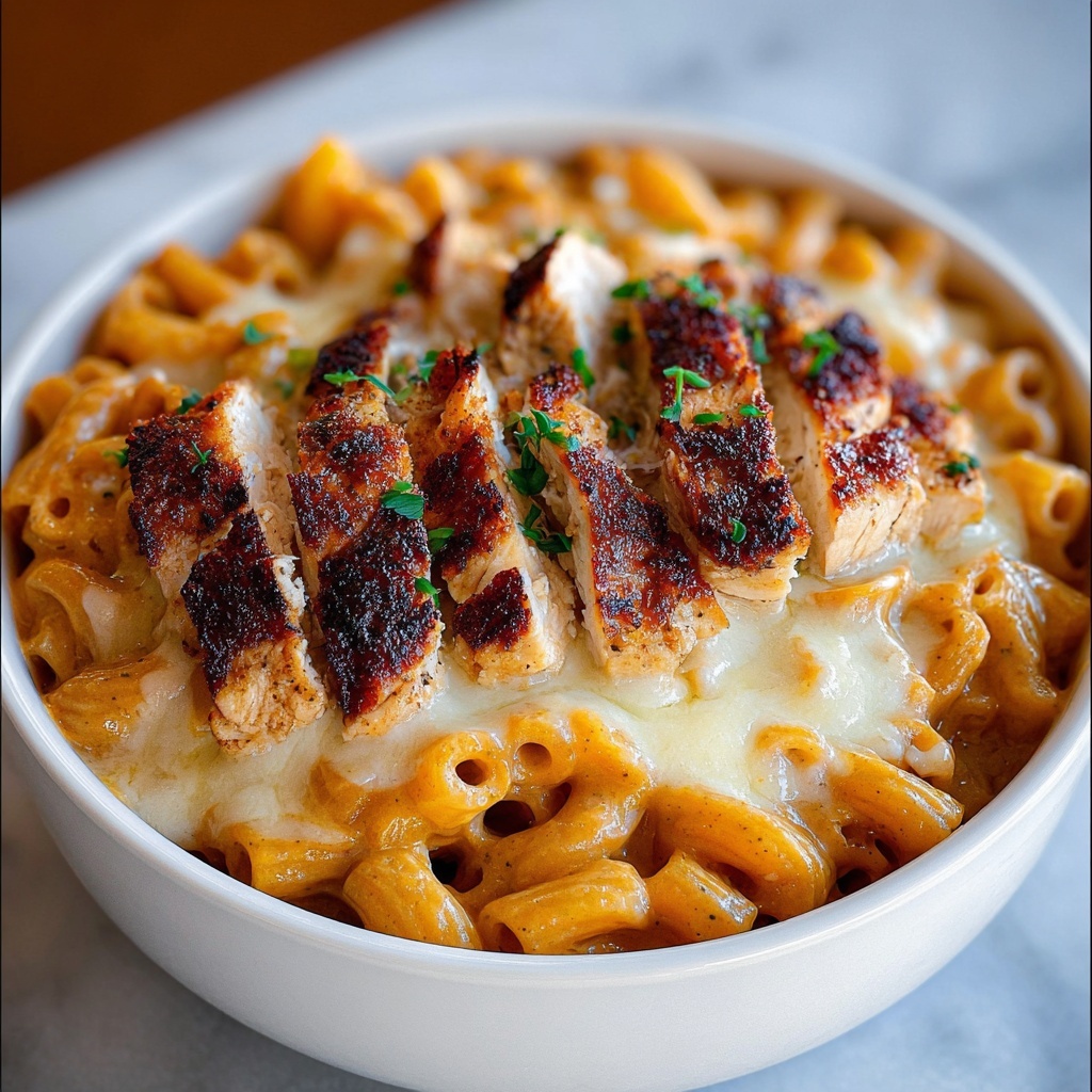 BBQ Chicken Mac and Cheese: A Delicious Twist on a Classic Comfort Food Recipe - Recipe Image