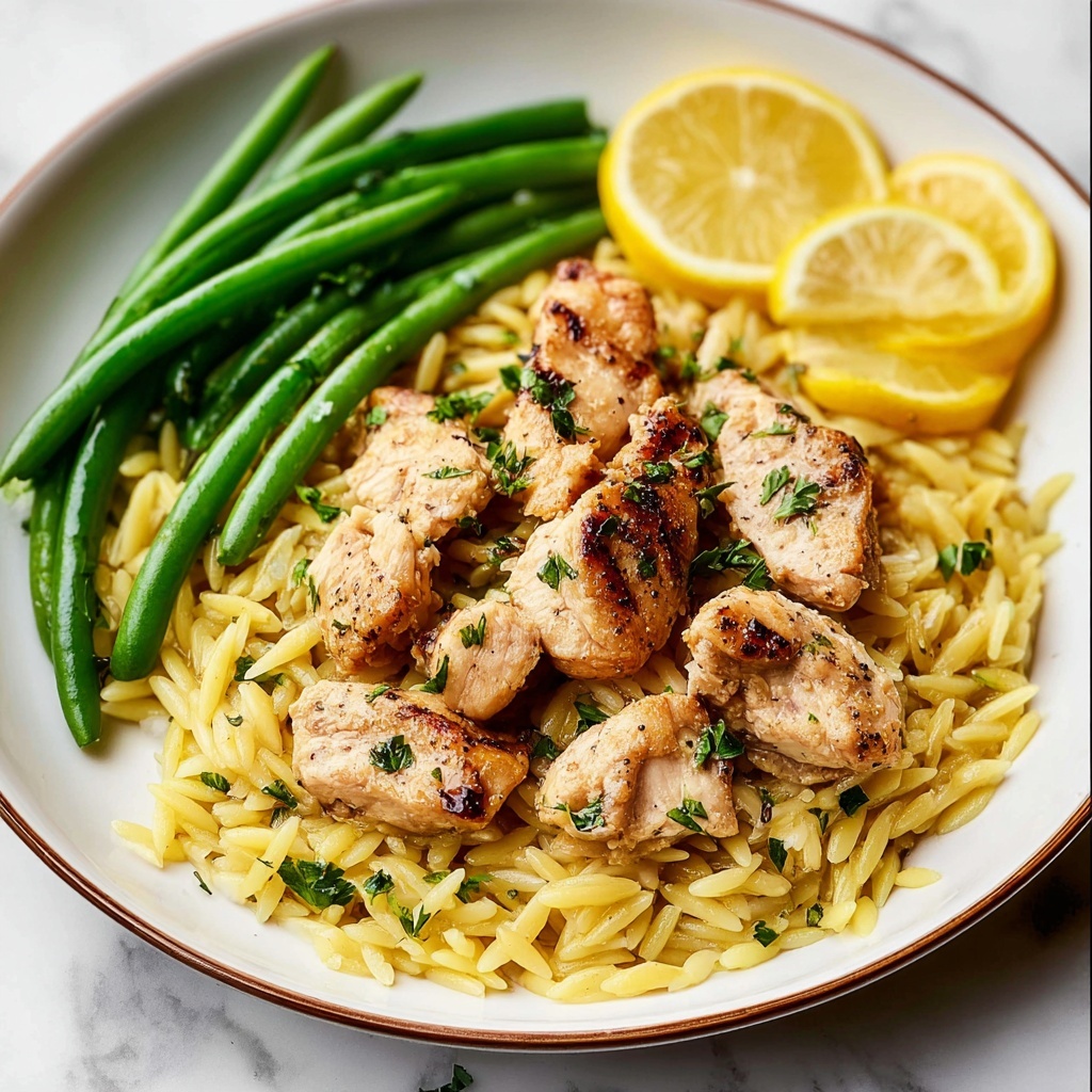 Lemon Chicken Orzo Recipe - Recipe Image