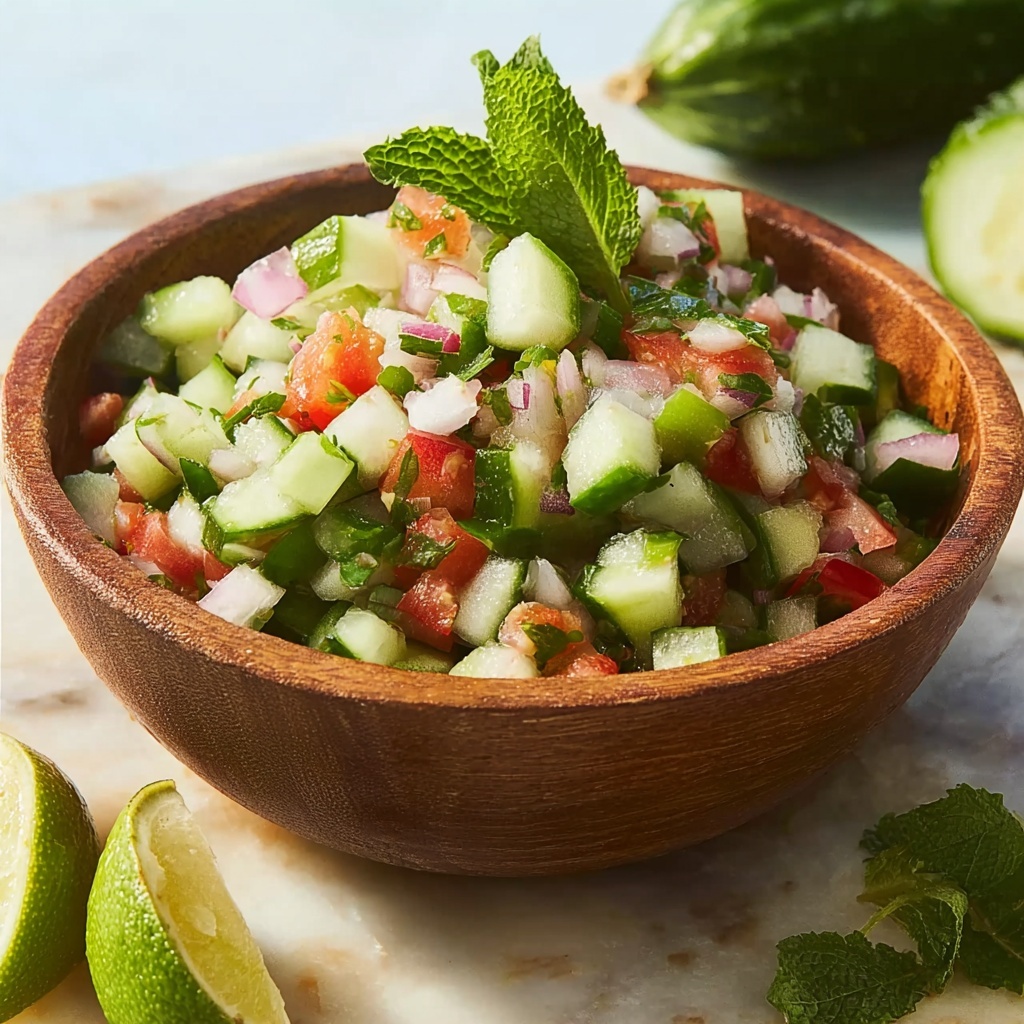 Cool Cucumber Salsa Recipe - Recipe Image