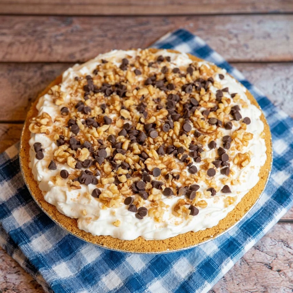 Peanut Butter Brownie Pie Recipe - Recipe Image