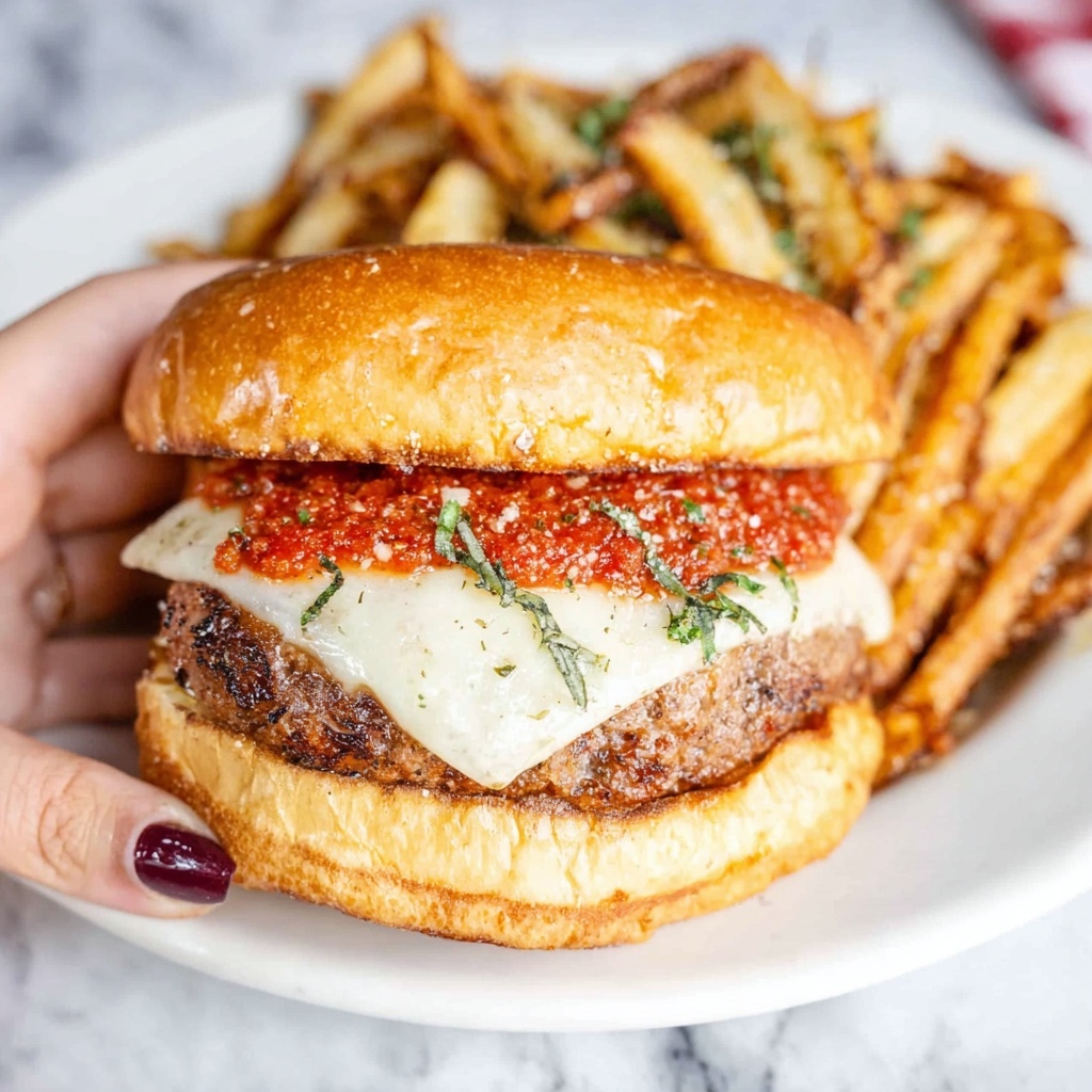 Pizza Burgers Recipe - Recipe Image