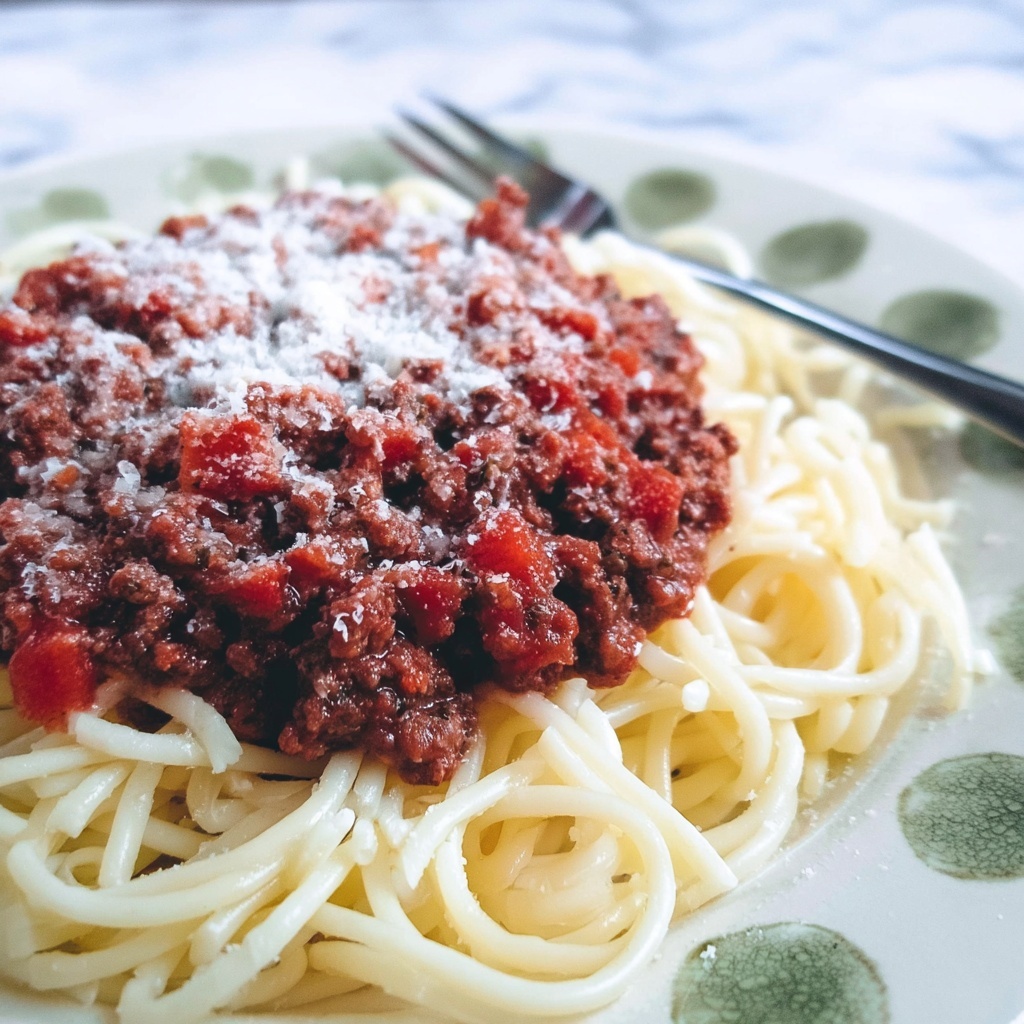 Simply Suppers Mama’s Spaghetti Recipe - Recipe Image