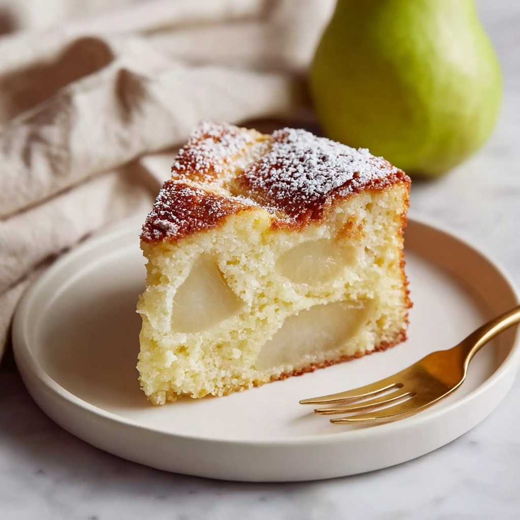 Italian Pear Cake Recipe - Recipe Image