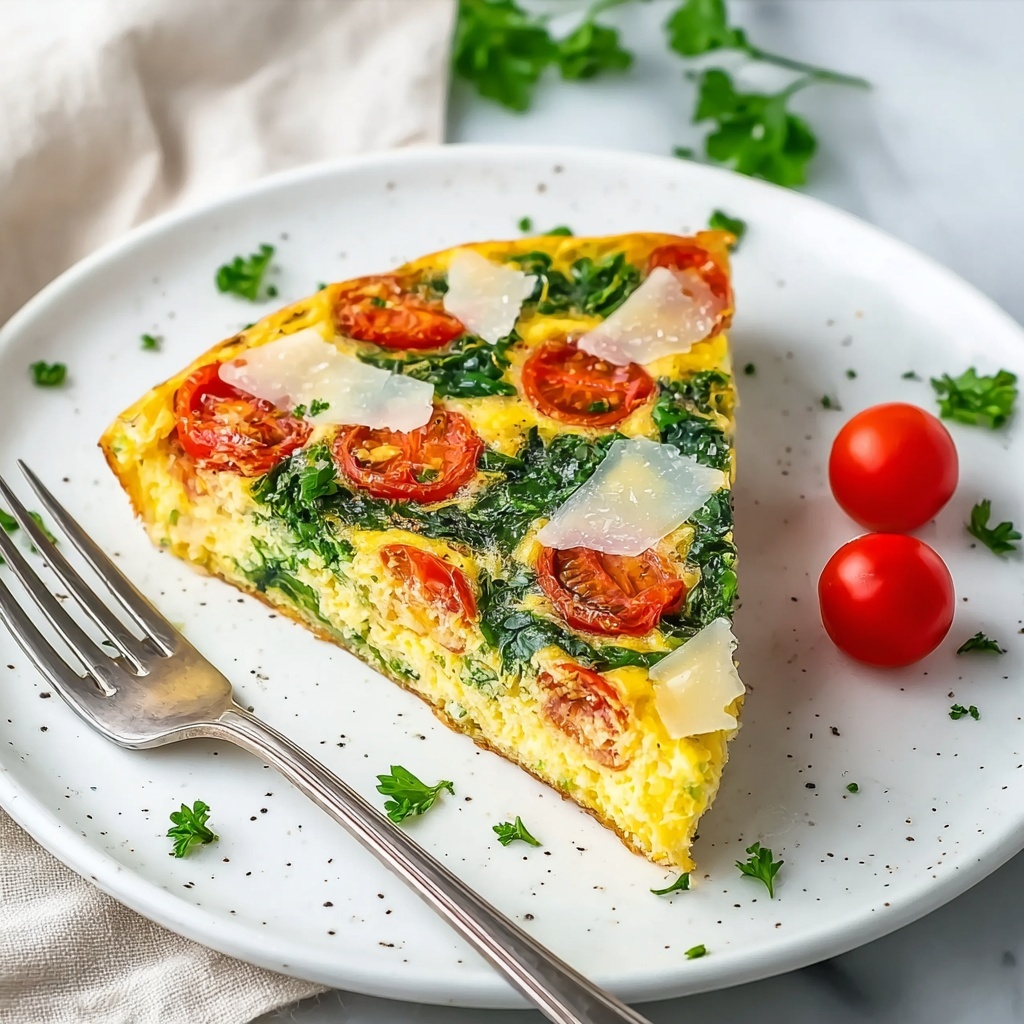 Healthy Vegetable Frittata Recipe - Recipe Image