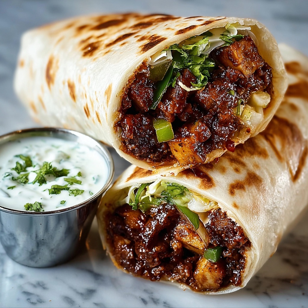 Chile Colorado Burritos Recipe - Recipe Image