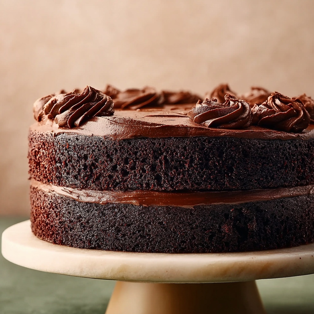 The Ultimate Chocolate Zucchini Cake for Pure Dessert Bliss Recipe - Recipe Image