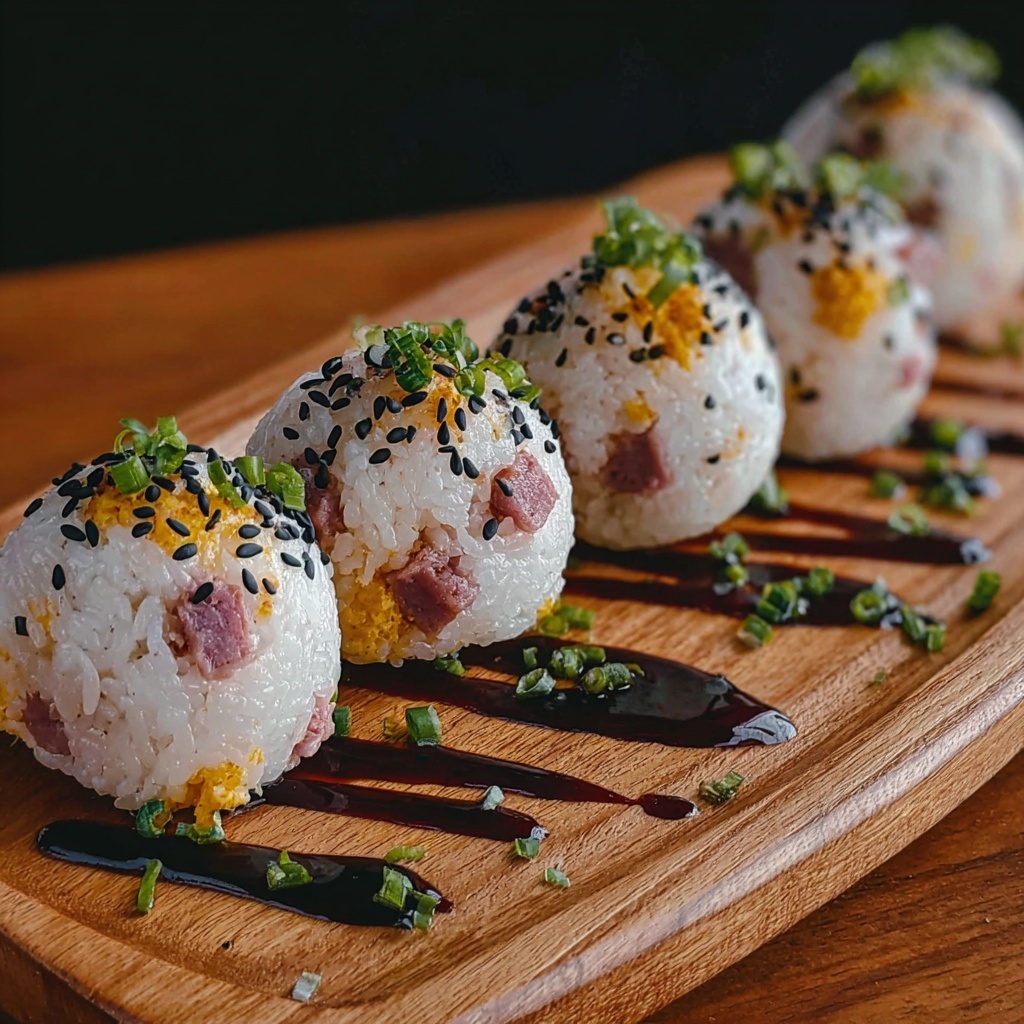Spam Rice Balls Recipe - Recipe Image