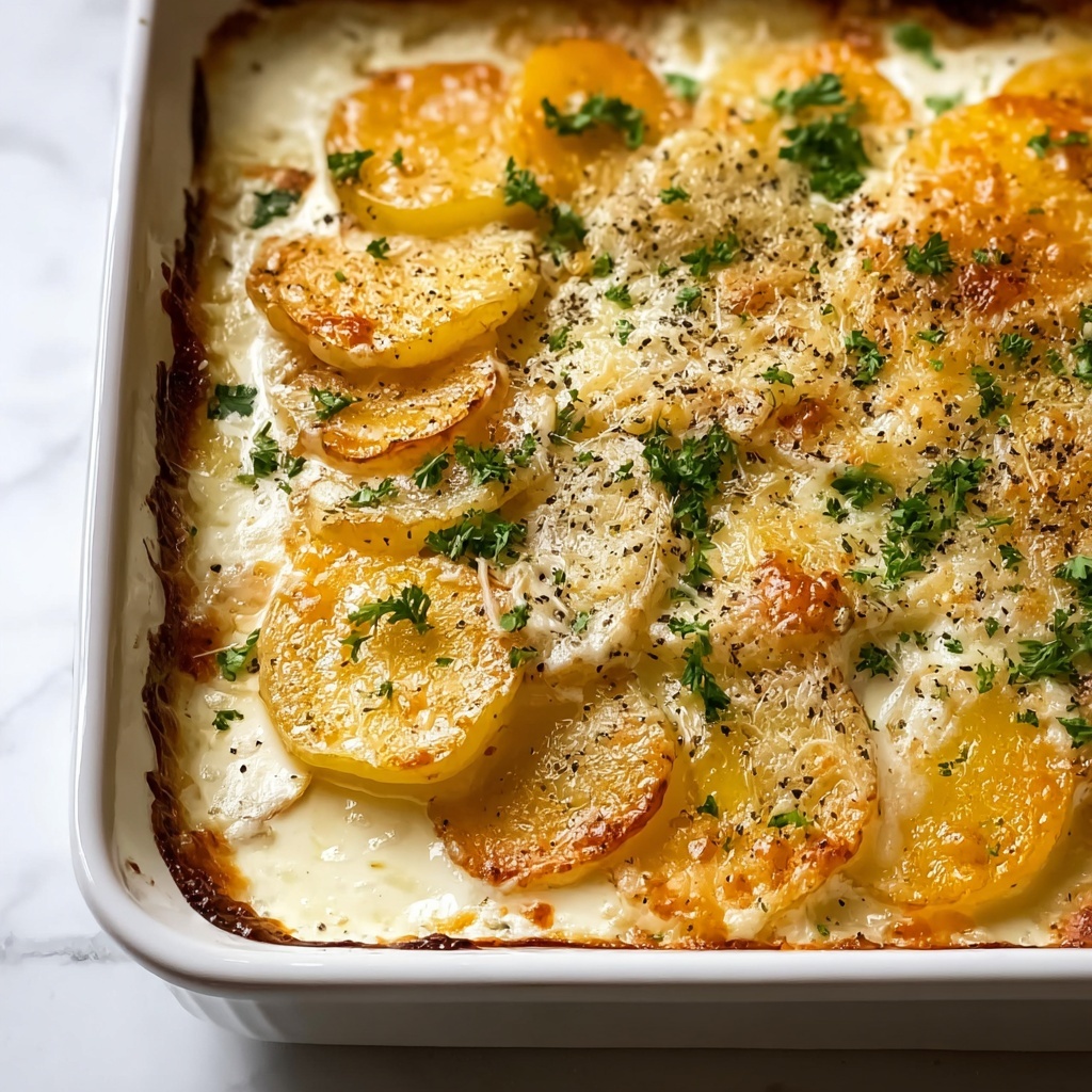 Cheesy Scalloped Potatoes: The Ultimate Comfort Food Recipe - Recipe Image