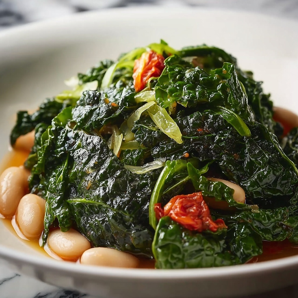 Mediterranean White Beans & Greens Recipe - Recipe Image