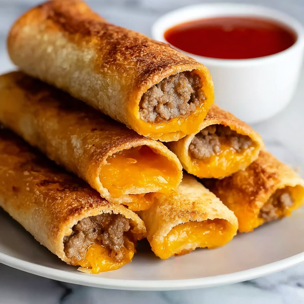 Breakfast Sausage and Egg Taquitos Recipe - Recipe Image