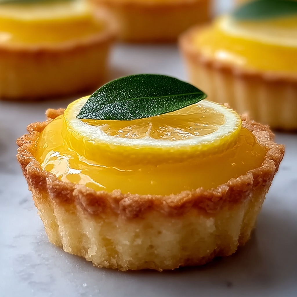 Mouthwatering Lemon Bar Cookie Cups Recipe - Recipe Image