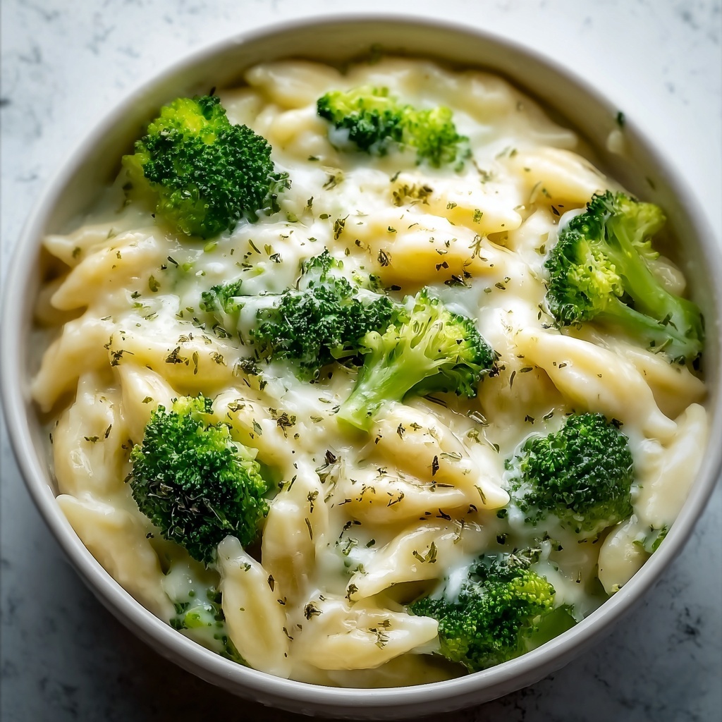 Broccoli Cheese Orzo Recipe - Recipe Image