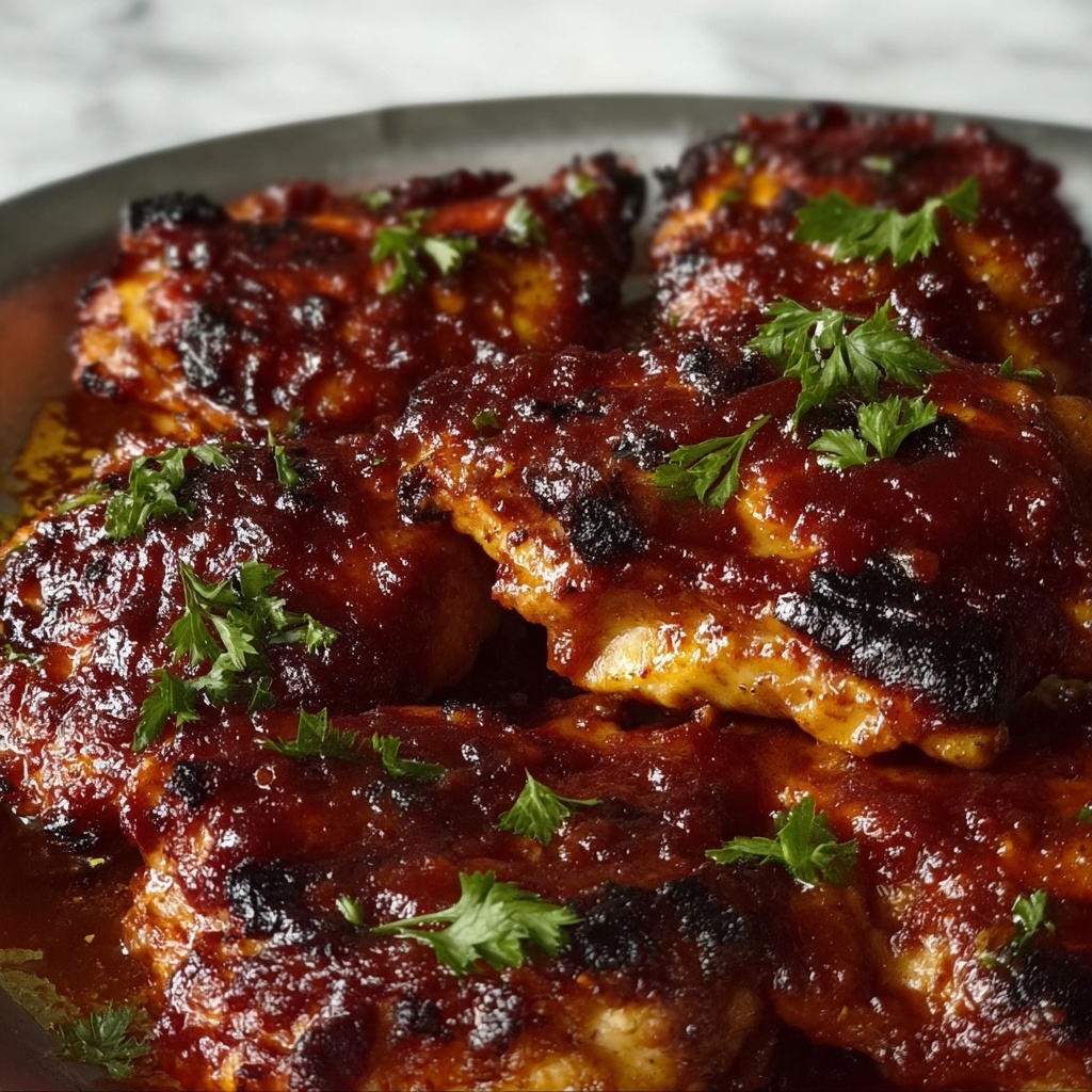 Gochujang Miso Chicken Thighs Recipe - Recipe Image