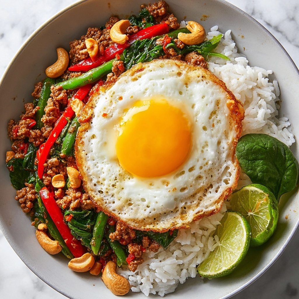 Thai Basil Cashew Chicken Recipe - Recipe Image