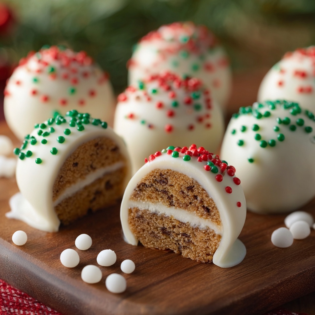 Little Debbie Christmas Cake Balls Recipe - Recipe Image