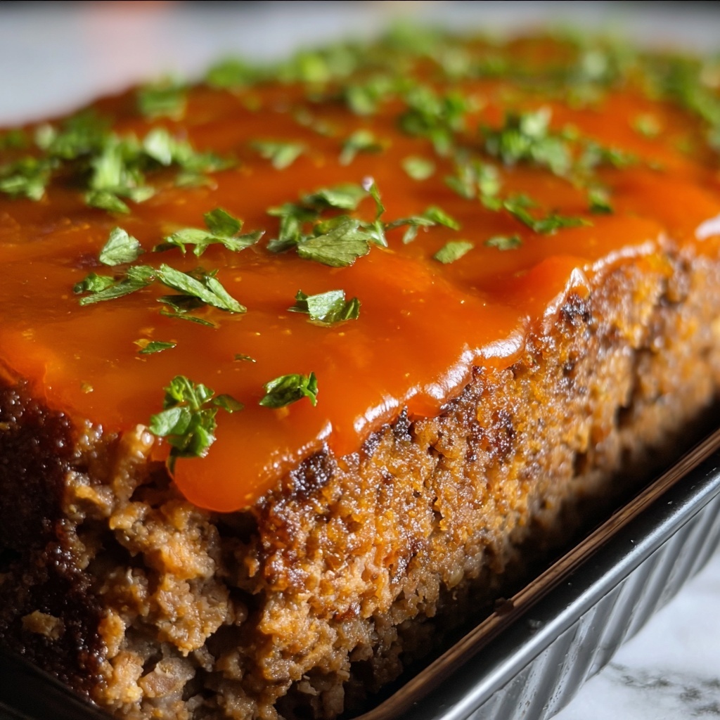 Turkey Meatloaf with Sweet & Tangy Glaze Recipe - Recipe Image