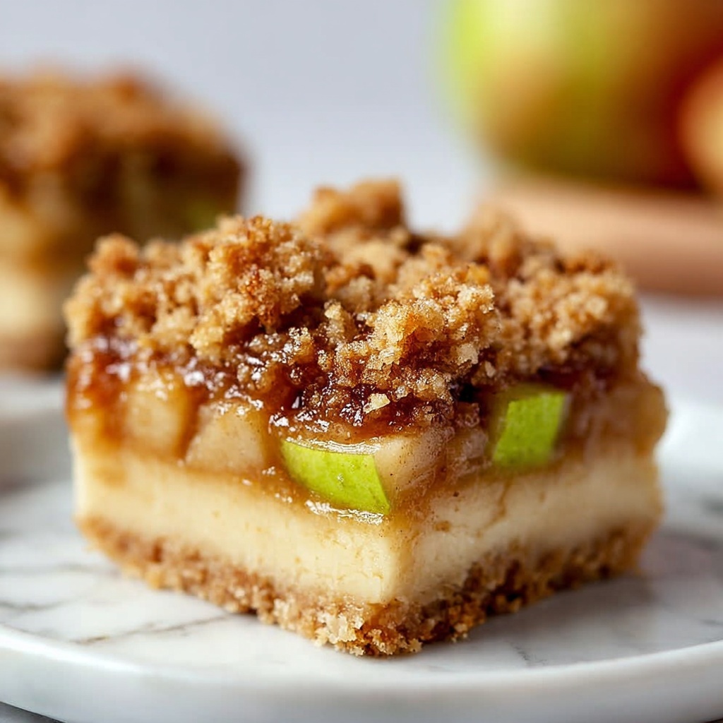 Apple Crisp Mini Cheesecakes Recipe - Recipe Image