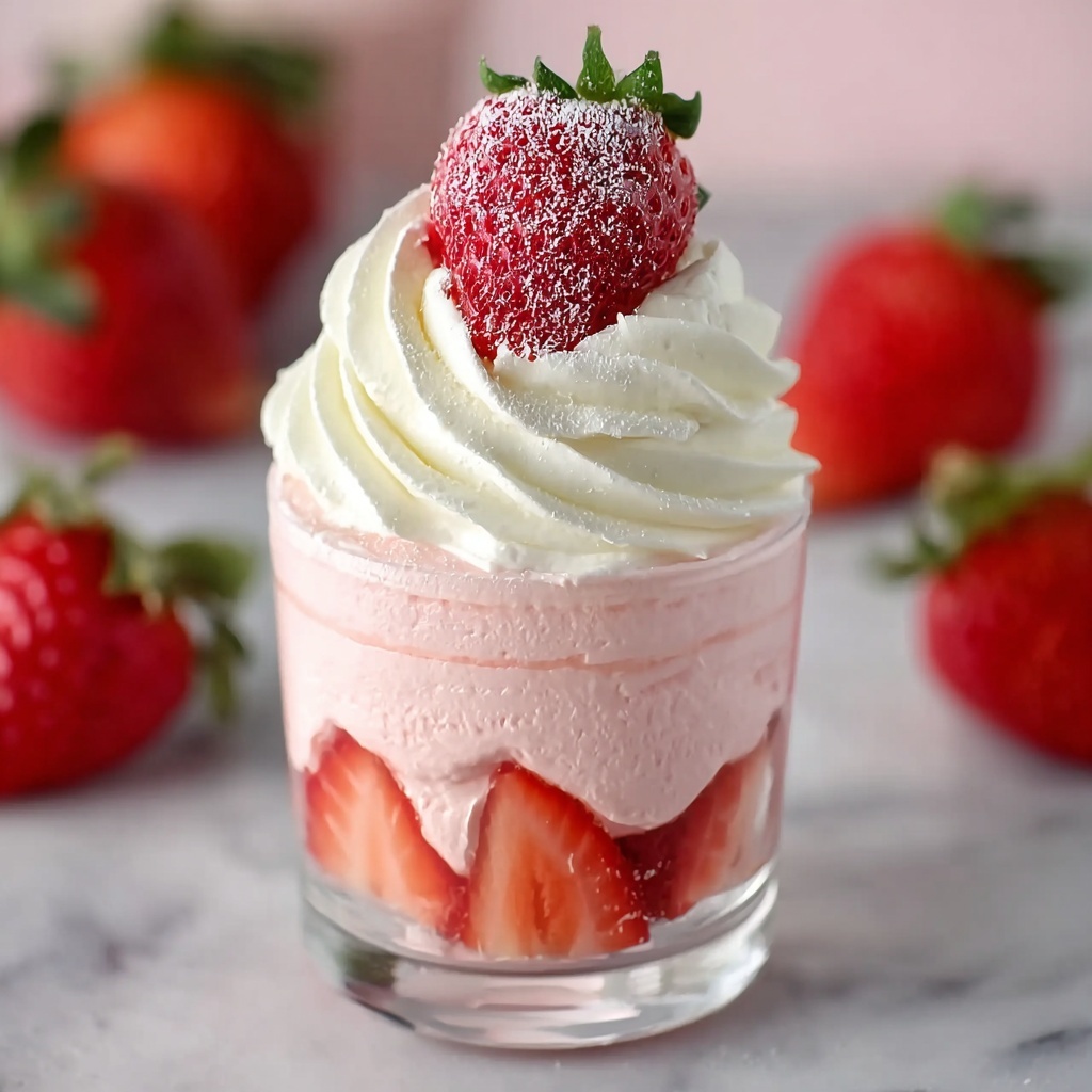 Strawberry Mousse Recipe - Recipe Image