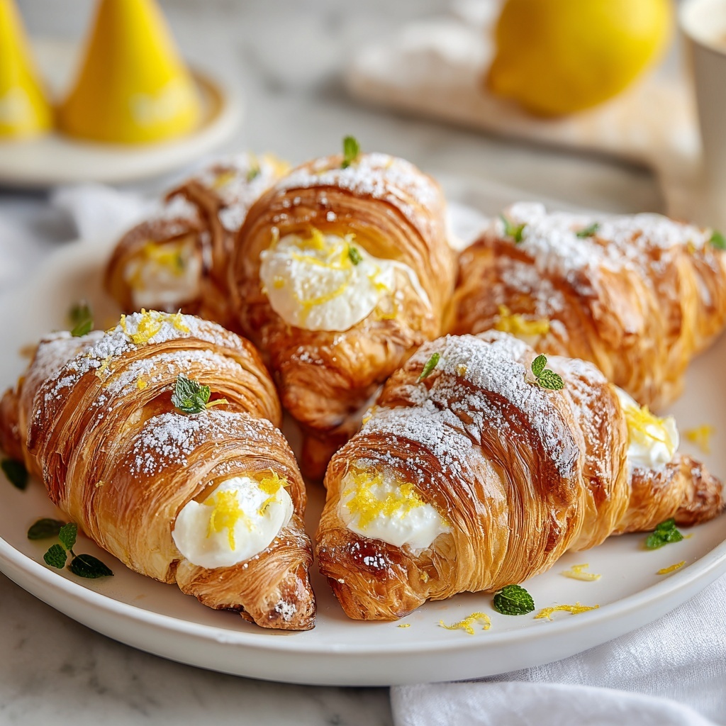 Lemon Cream Cheese Crescent Rolls Recipe - Recipe Image
