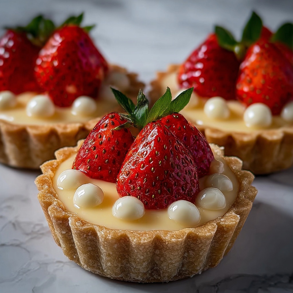 Brazilian Strawberry Tartlets Recipe - Recipe Image