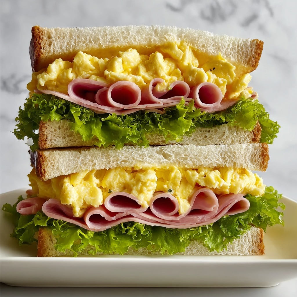 Egg, Cheese & Luncheon Meat Sandwich Recipe - Recipe Image