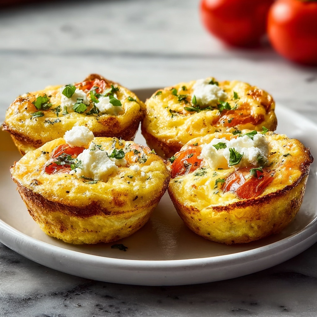 Quick Egg Muffins with Spinach and Feta Recipe - Recipe Image